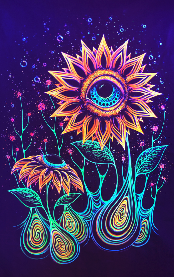 Trippy Sunflower